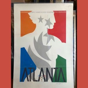Atlanta Olympics 1996 (Special Edition Signed Silkscreen) - Centennial Olympic
